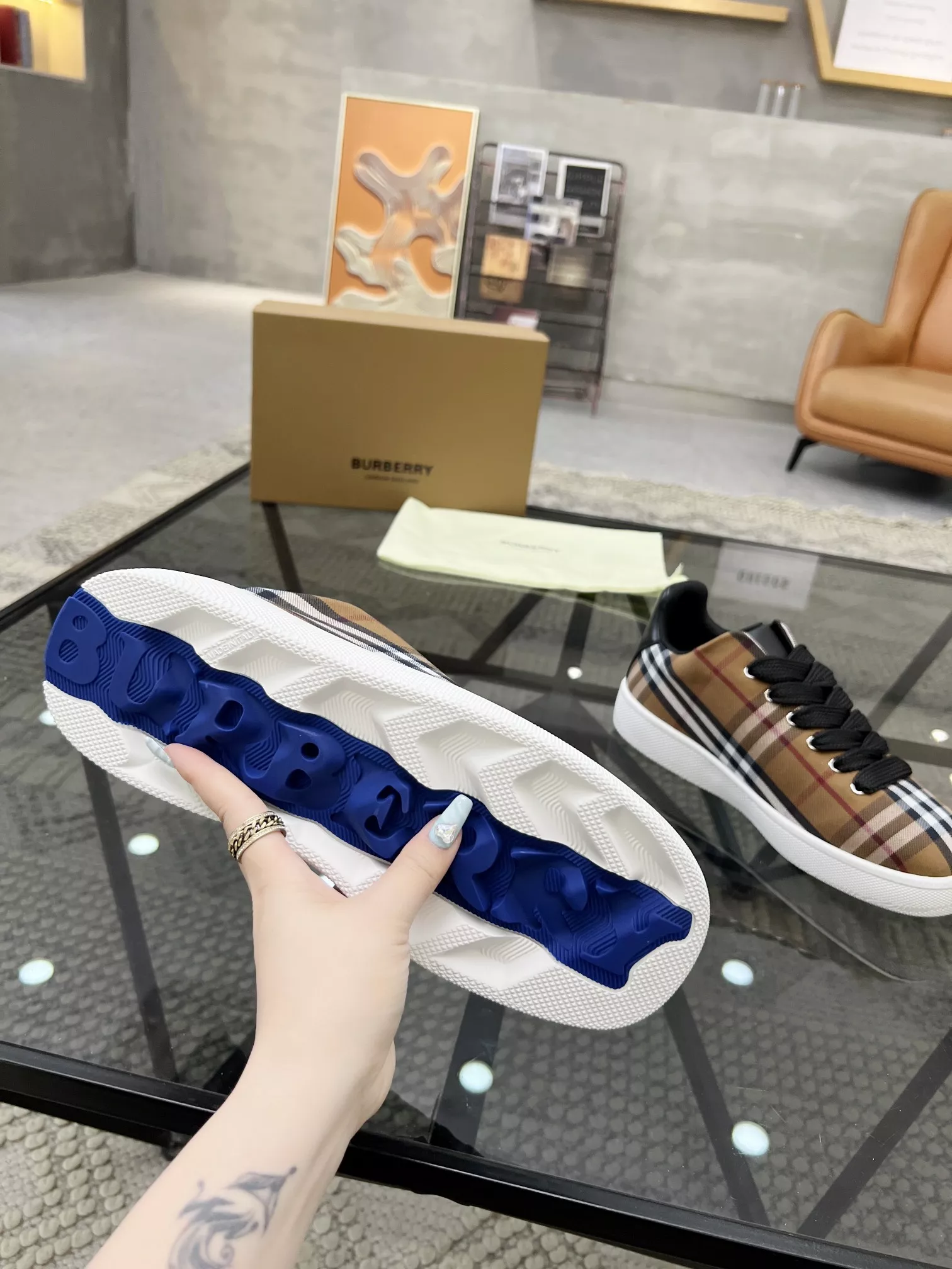 Affordable 8169 Burberry Casual Shoes For Men