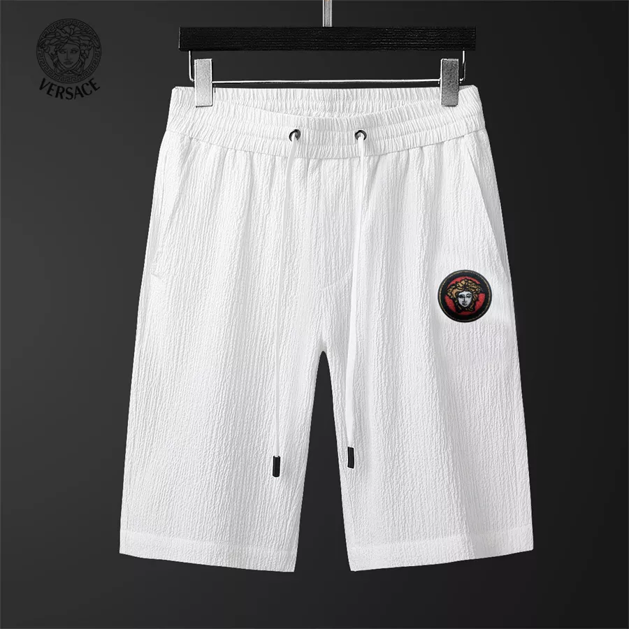 Affordable 8263 Versace Tracksuits Short Sleeved For Men
