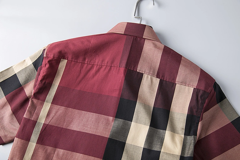 Affordable 8418 Burberry Shirts Short Sleeved For Men