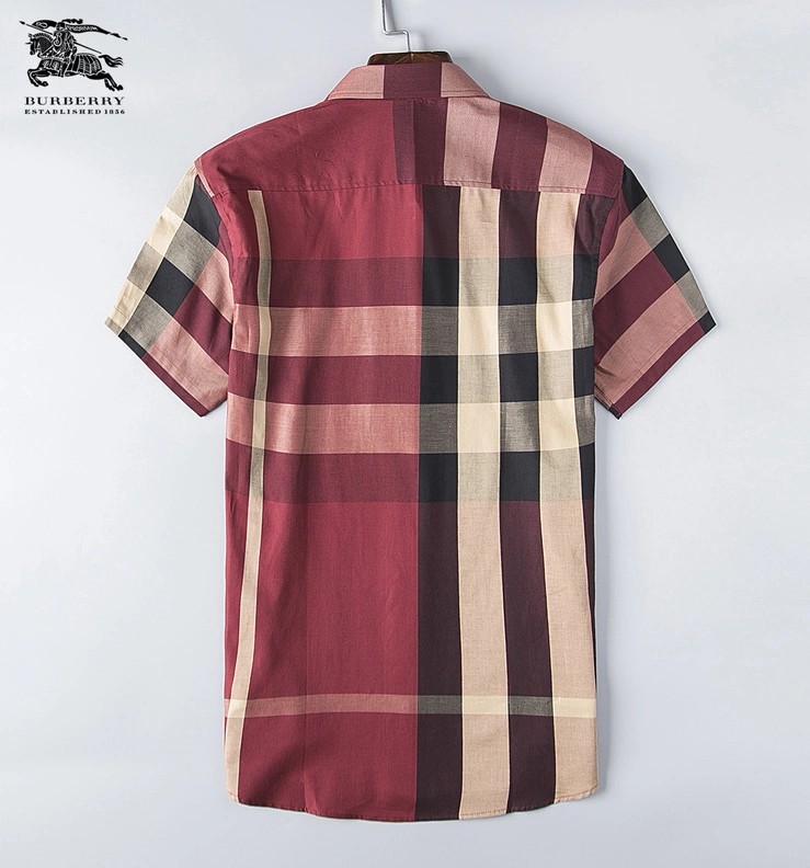 Affordable 8418 Burberry Shirts Short Sleeved For Men