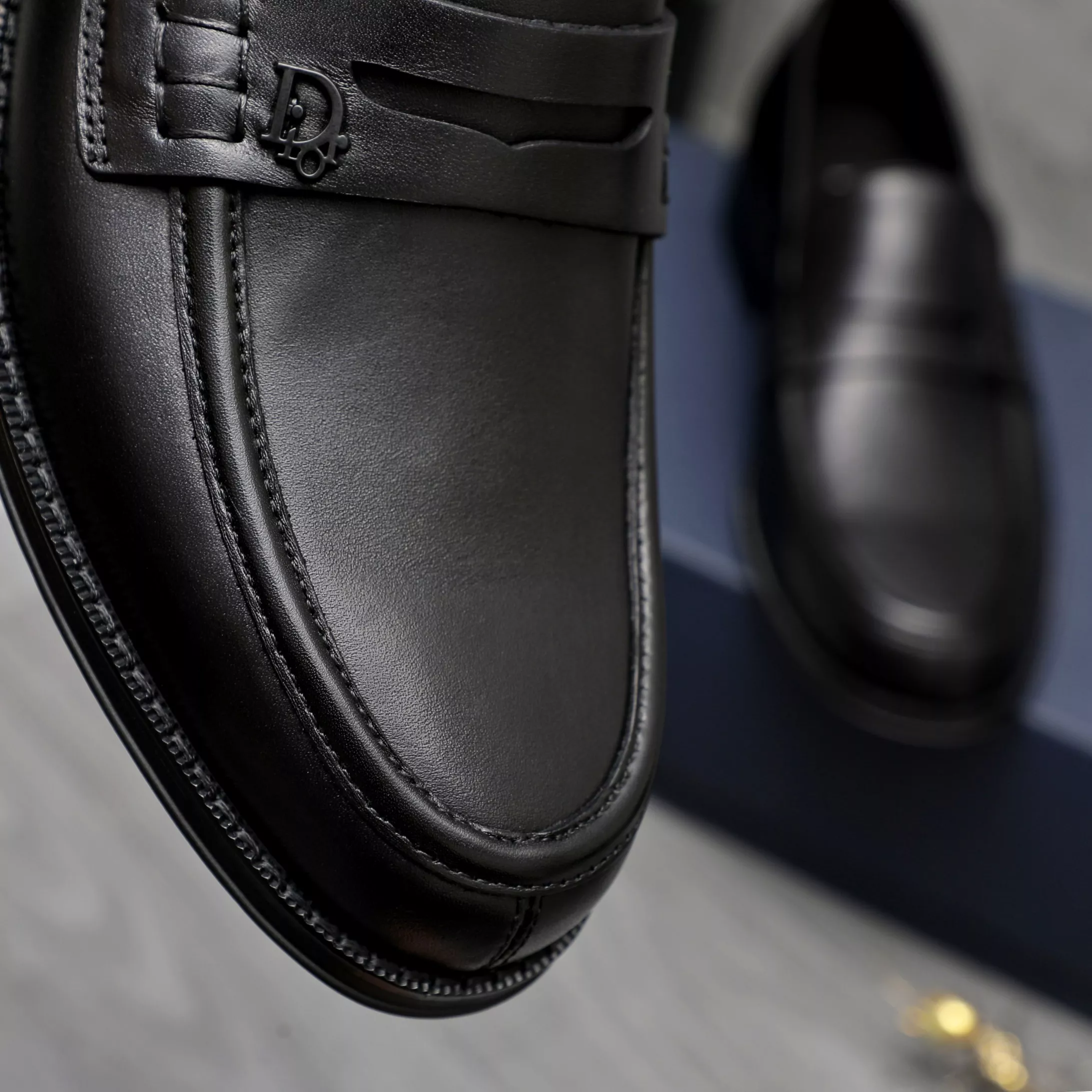 Affordable 8523 Christian Dior Leather Shoes For Men