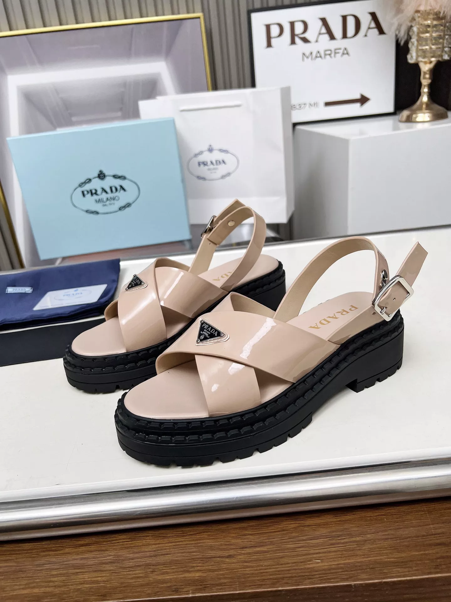 Affordable 9038 Prada Sandal For Women