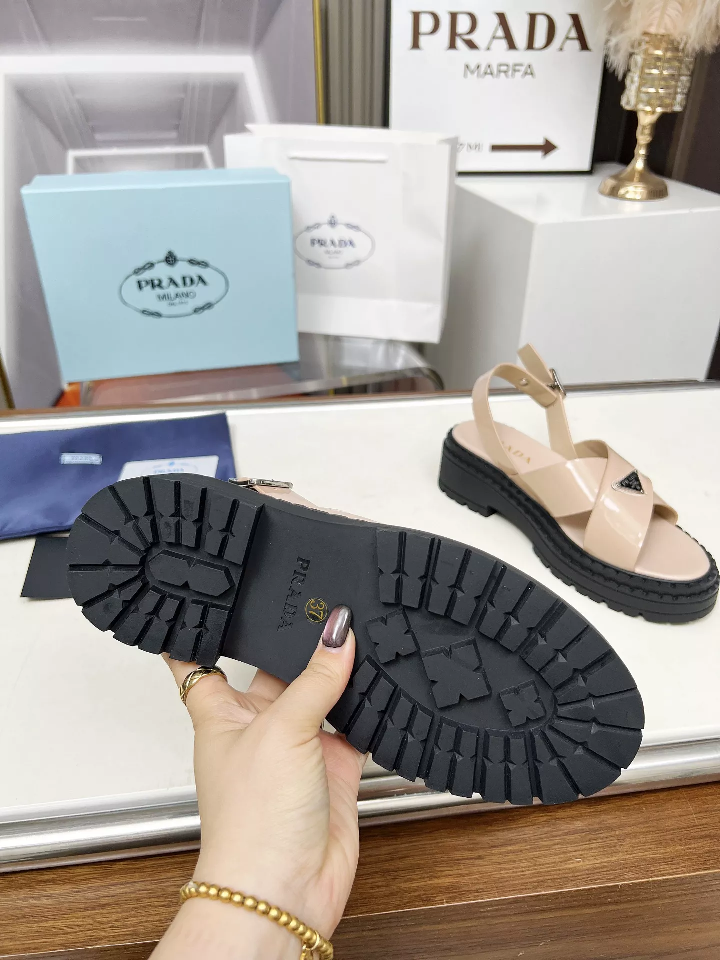 Affordable 9038 Prada Sandal For Women