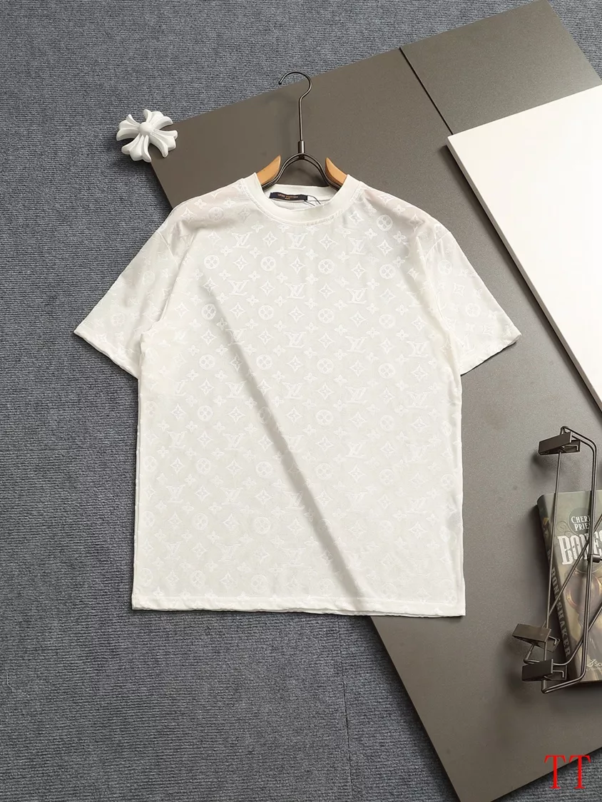 Affordable 9168 Louis Vuitton LV T-Shirts Short Sleeved For Unisex