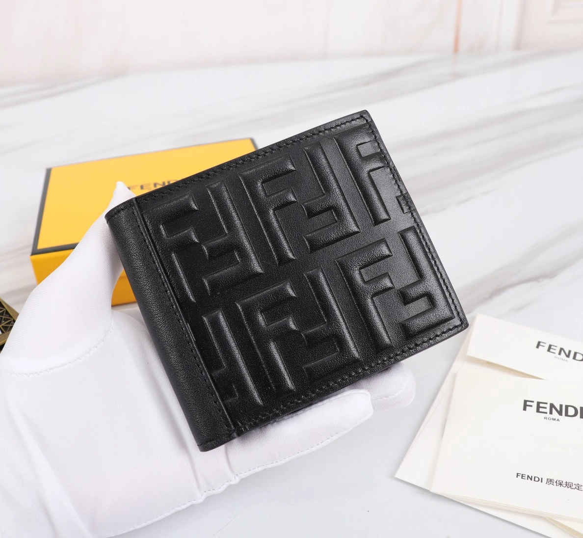 Affordable 9278 Fendi AAA Man Wallets