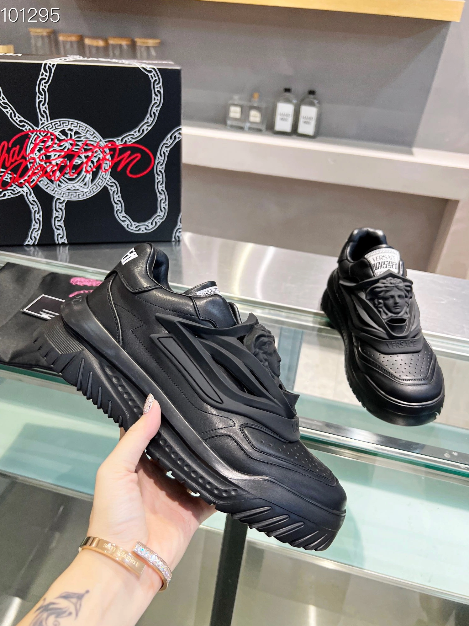 Affordable 9569 Versace Casual Shoes For Men