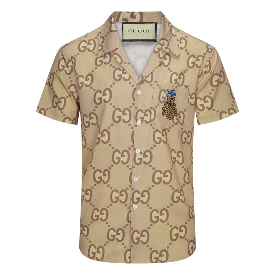 Affordable 9657 Gucci Shirts Short Sleeved For Men
