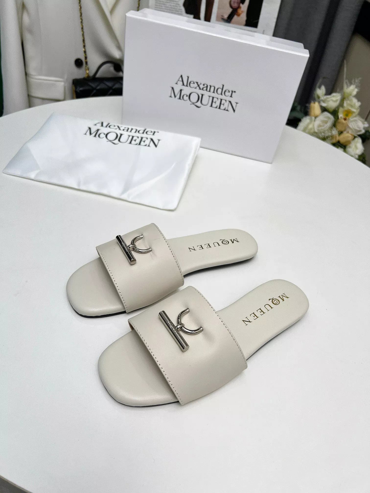 Affordable 9801 Alexander McQueen Slippers For Women