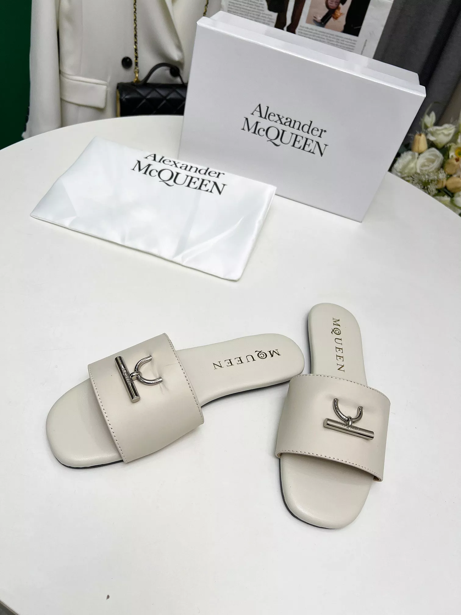 Affordable 9801 Alexander McQueen Slippers For Women