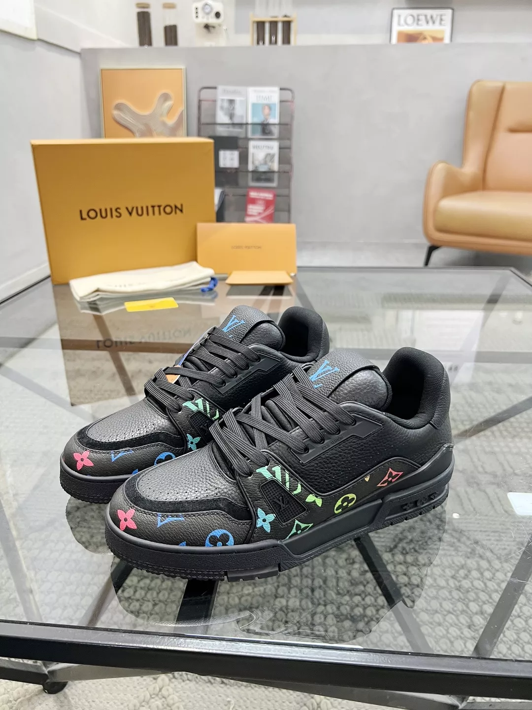 Affordable 9873 Louis Vuitton Casual Shoes For Men