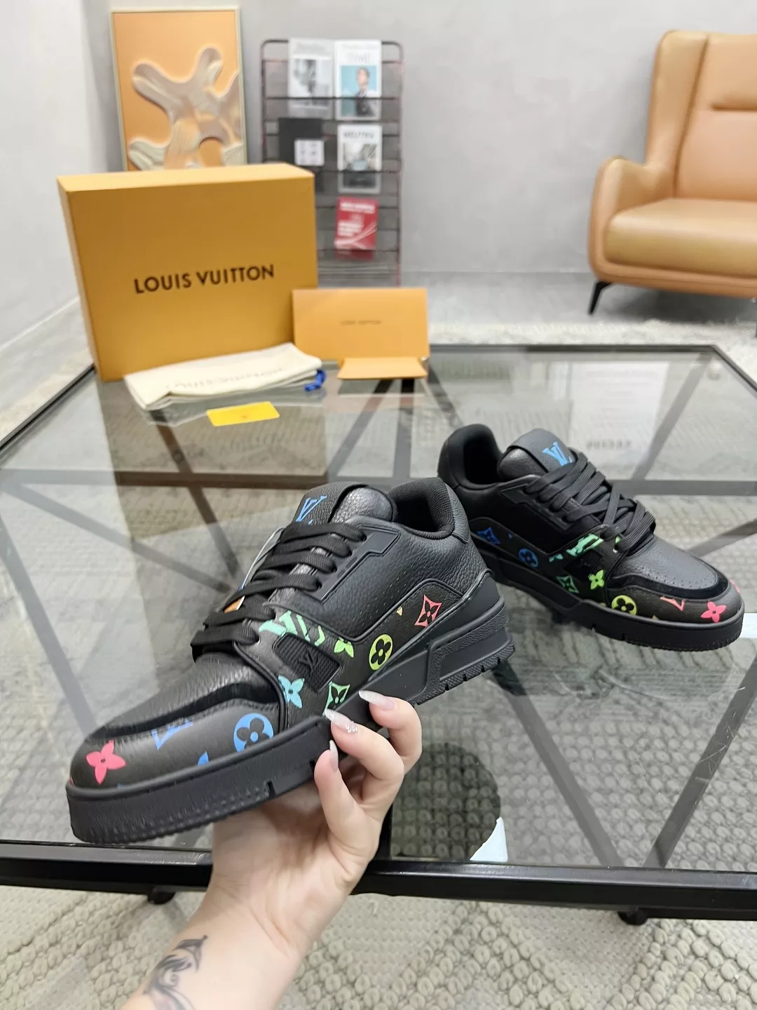Affordable 9873 Louis Vuitton Casual Shoes For Men