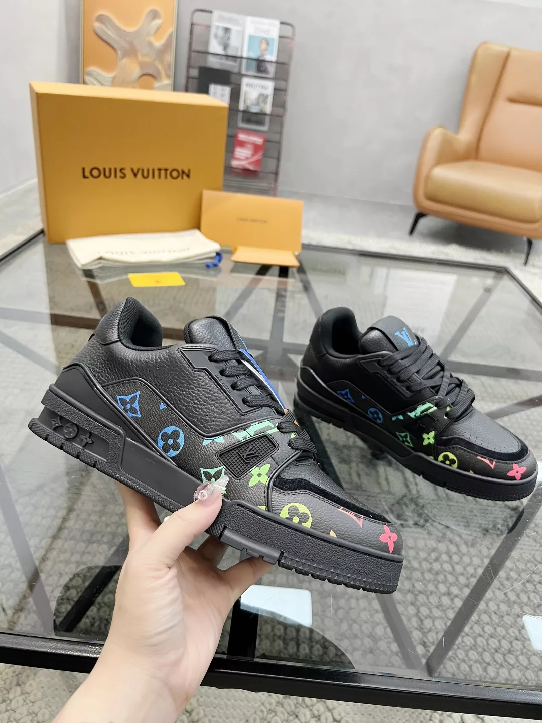 Affordable 9873 Louis Vuitton Casual Shoes For Men