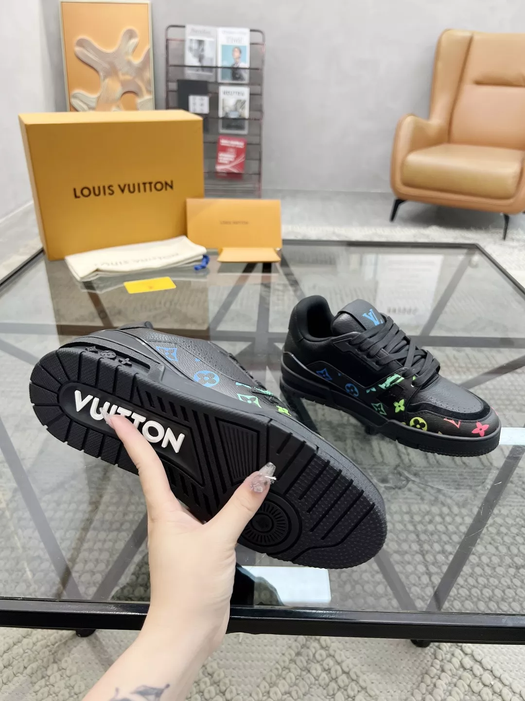 Affordable 9873 Louis Vuitton Casual Shoes For Men