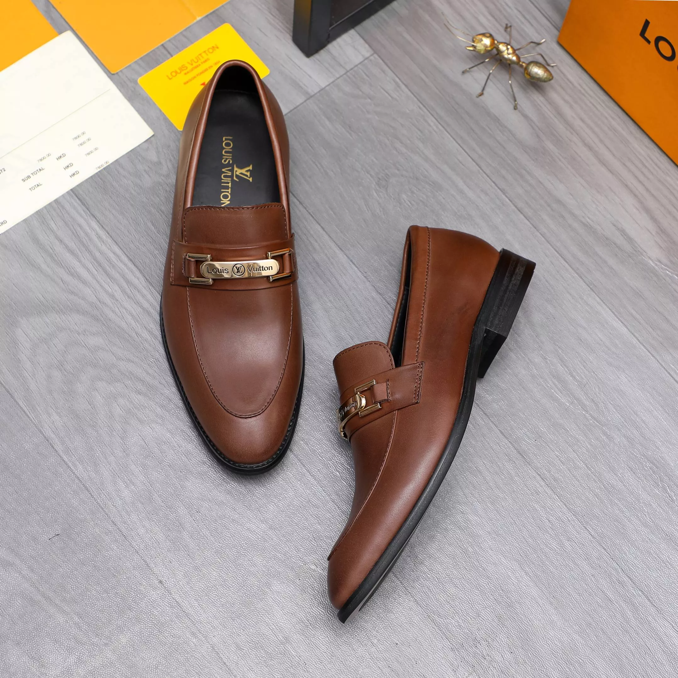 Affordable 9894 Louis Vuitton LV Oxfords Shoes For Men