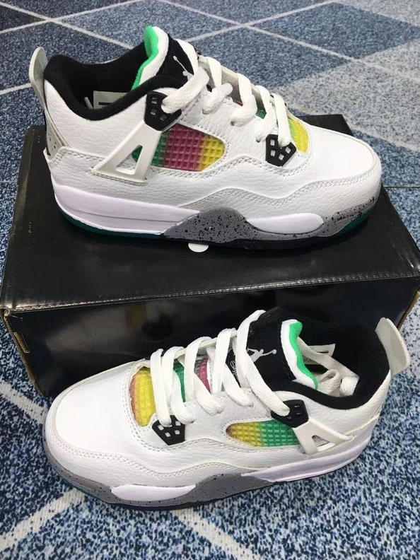Air Jordan 4 IV Kids Shoes For Kids Popular 2679