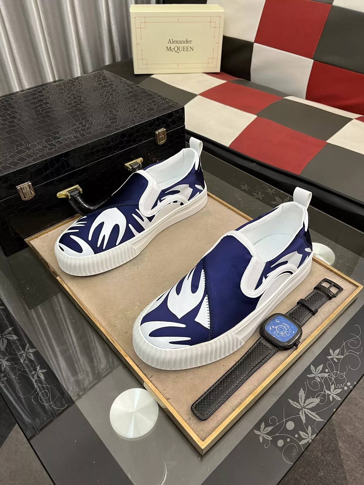 Alexander McQueen Casual Shoes For Men Affordable 9751