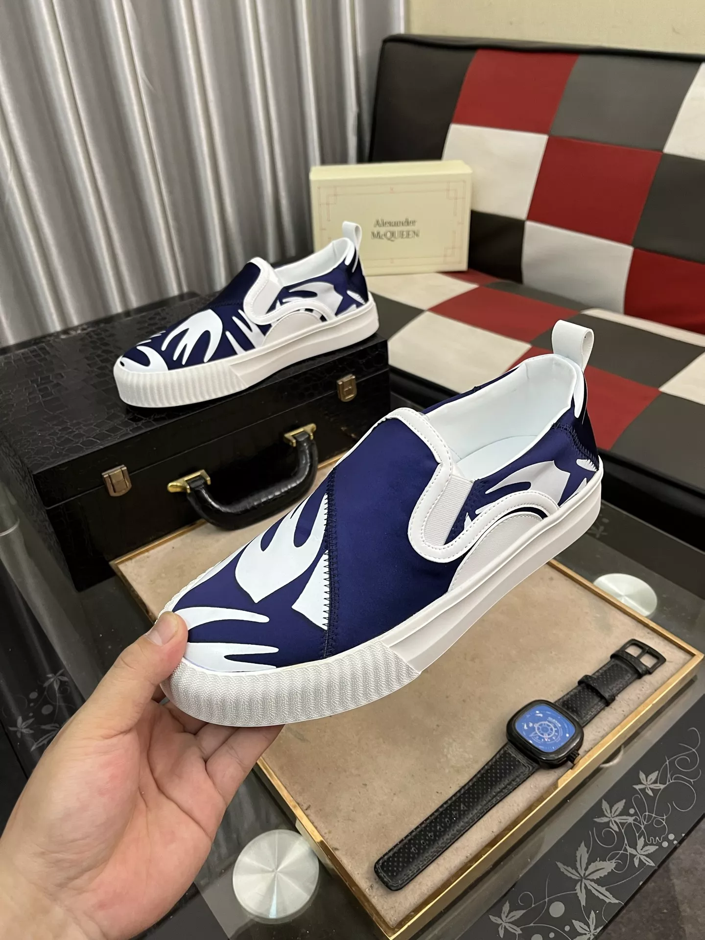Alexander McQueen Casual Shoes For Men Affordable 9751