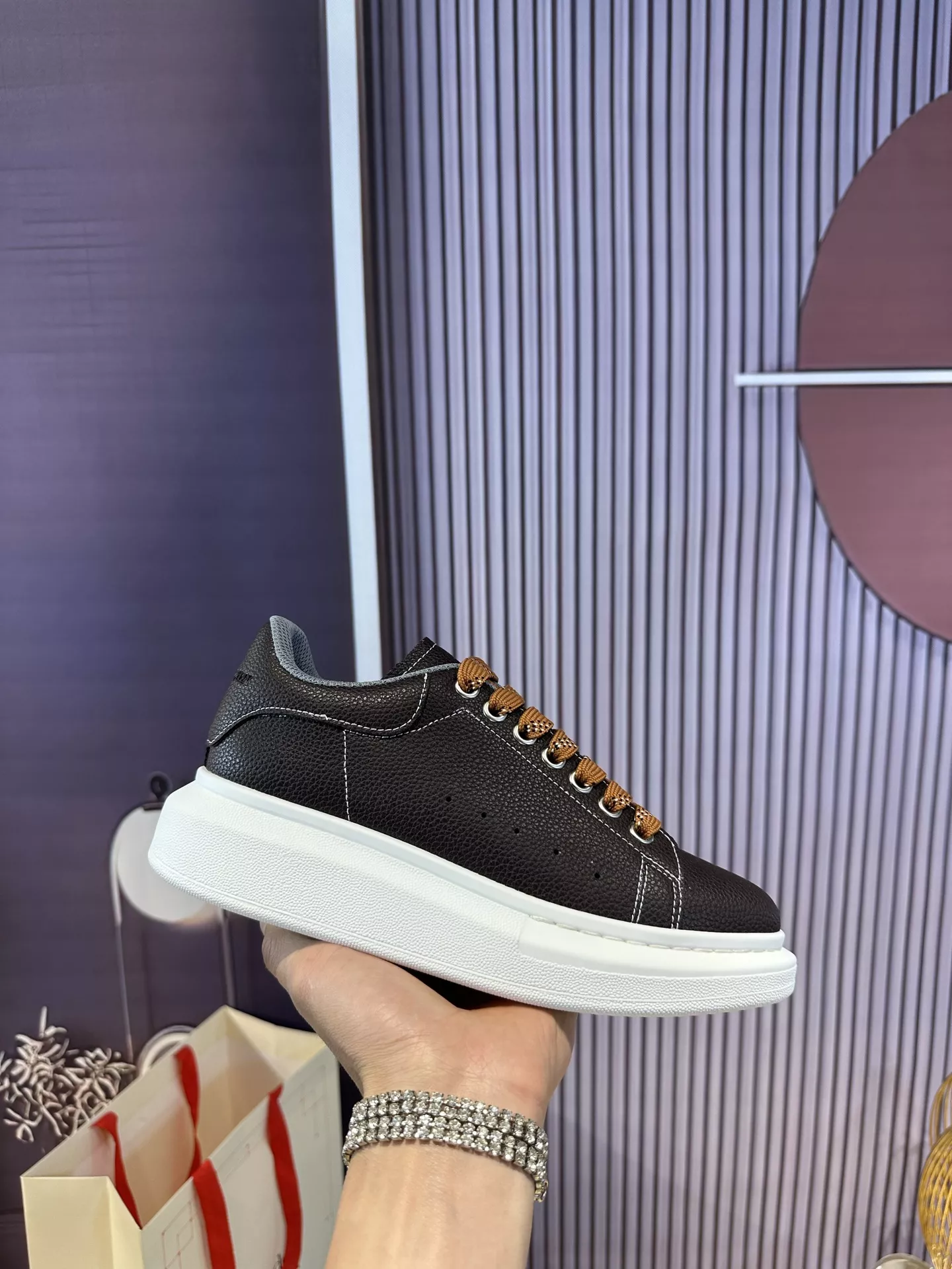 Alexander McQueen Casual Shoes For Men Durable 1448
