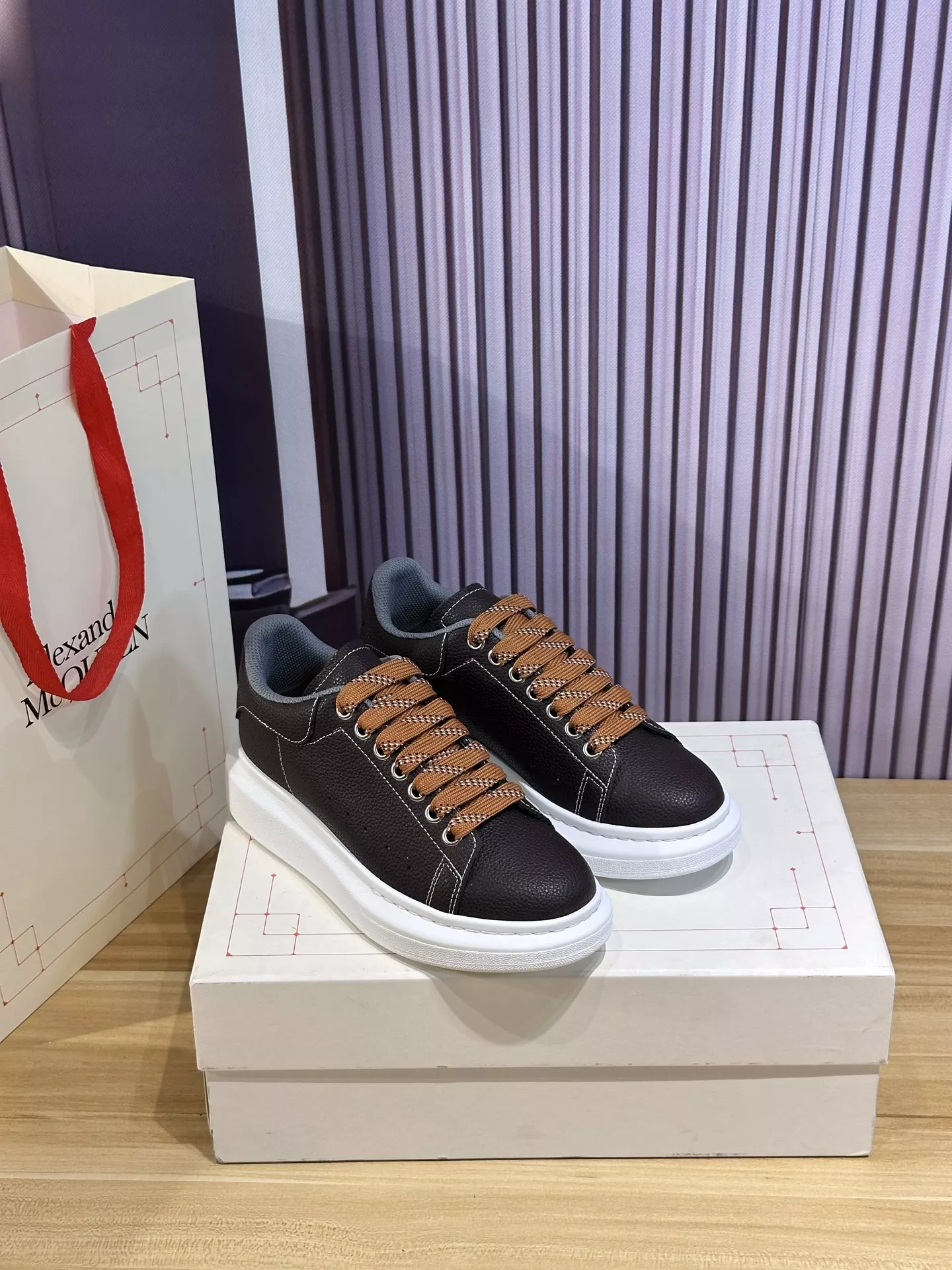 Alexander McQueen Casual Shoes For Men Durable 1448