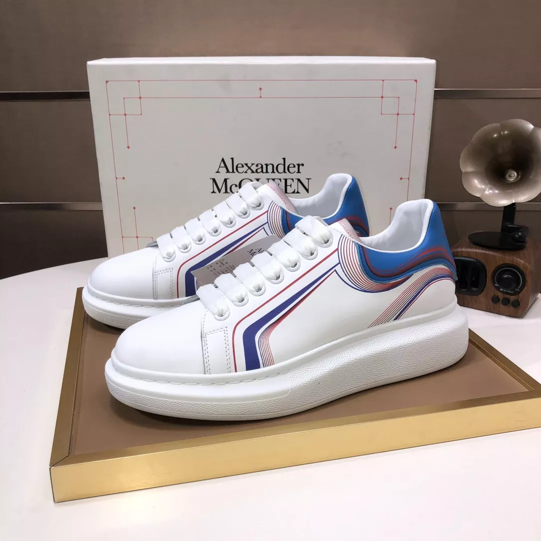 Alexander McQueen Casual Shoes For Men Elegant 2225