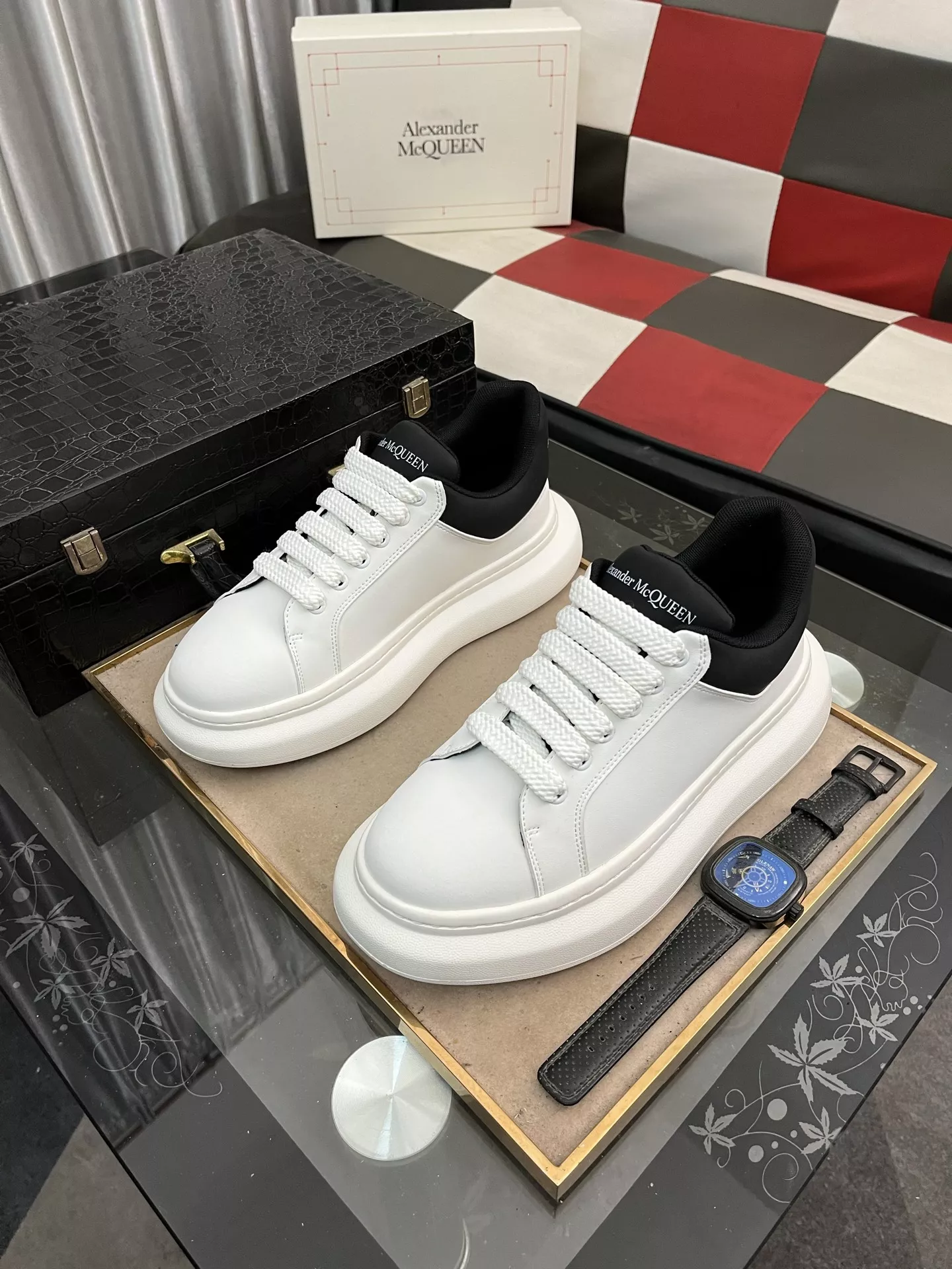 Alexander McQueen Casual Shoes For Men GoodFit 7142