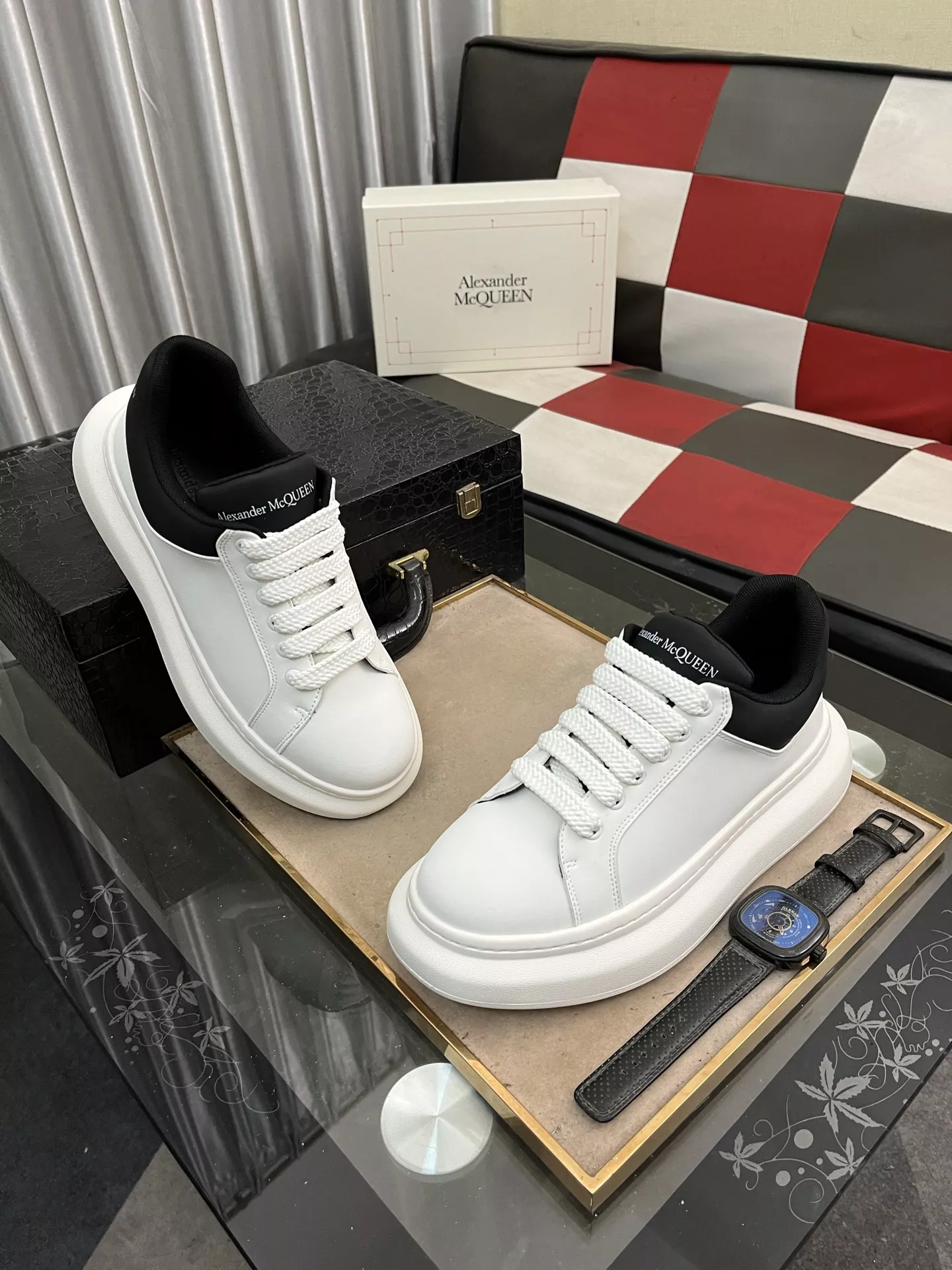 Alexander McQueen Casual Shoes For Men GoodFit 7142