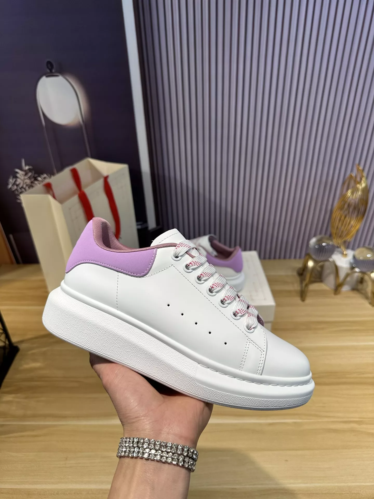 Alexander McQueen Casual Shoes For Men Trendy 4868