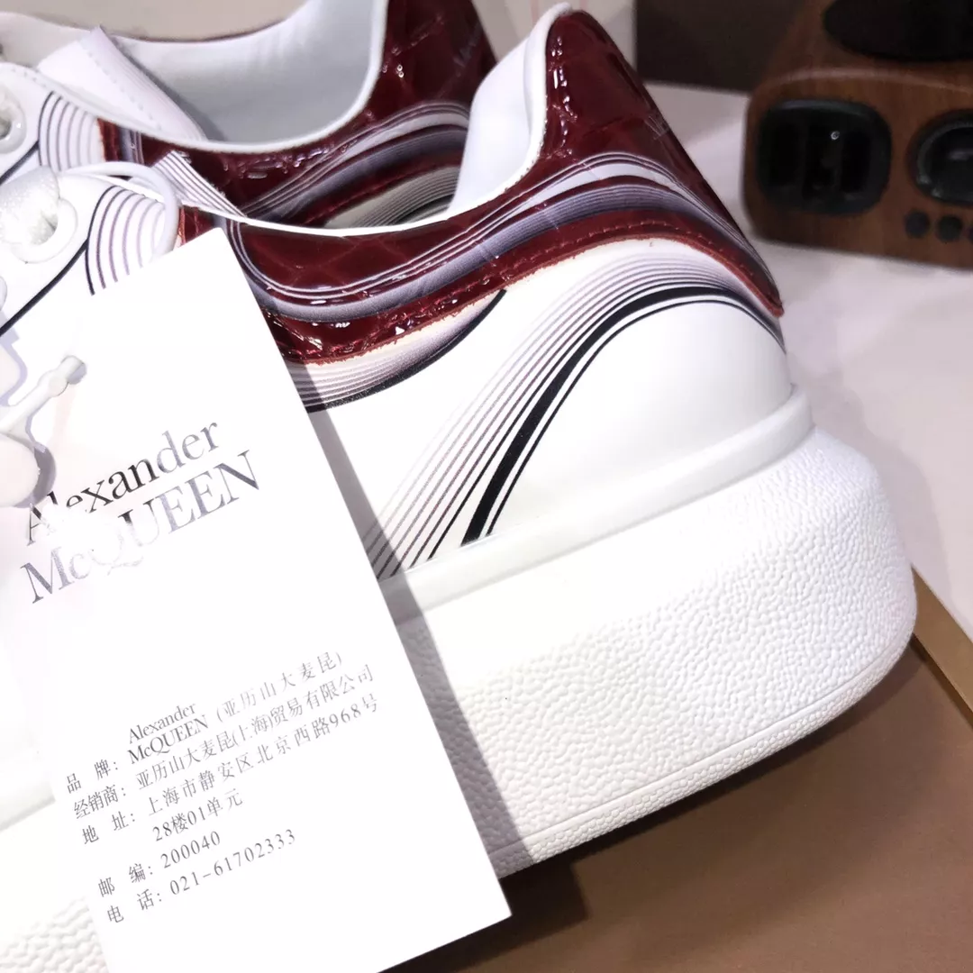 Alexander McQueen Casual Shoes For Men Vibrant 6003