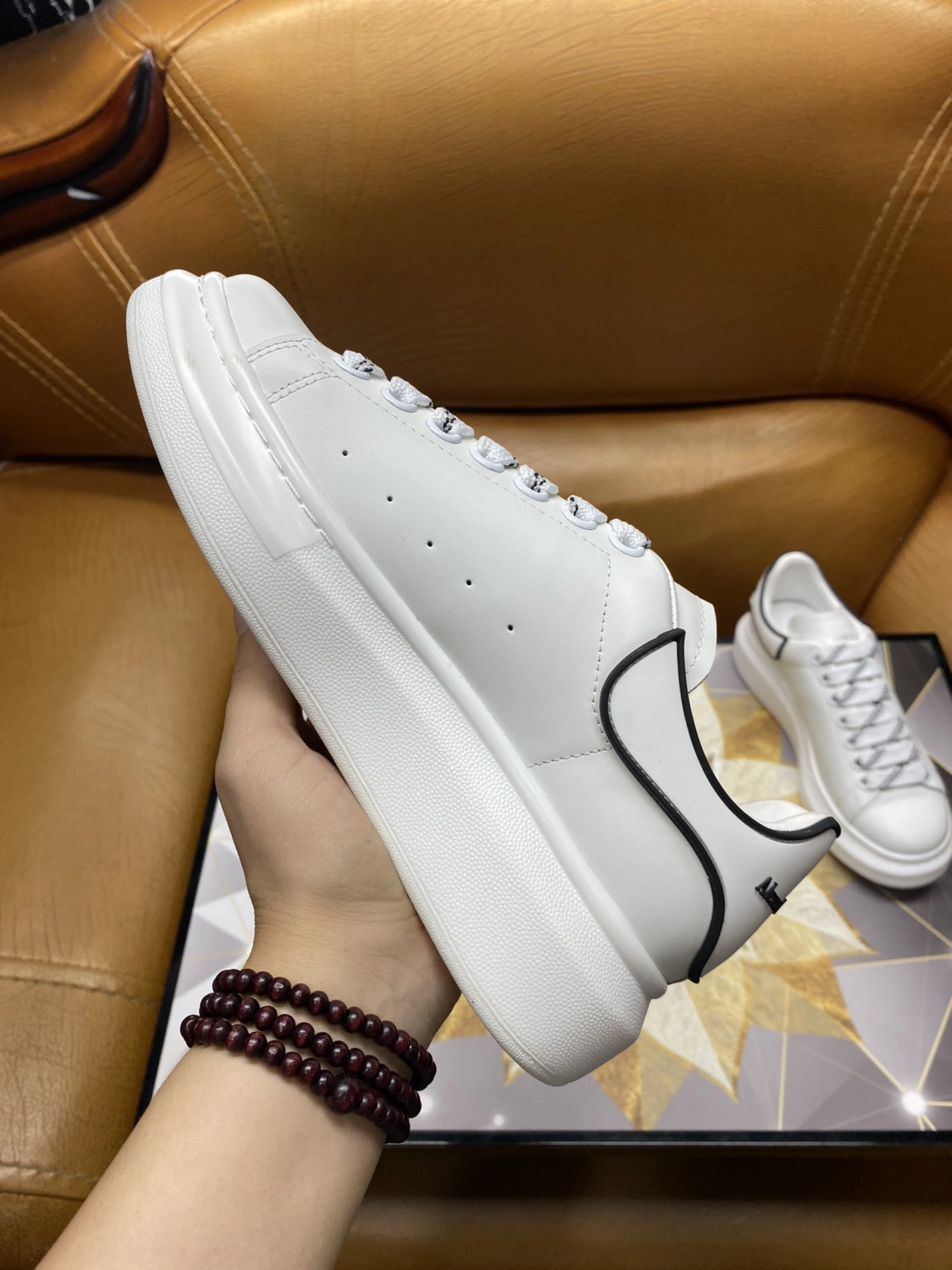 Alexander McQueen Casual Shoes For Women Efficient 6882