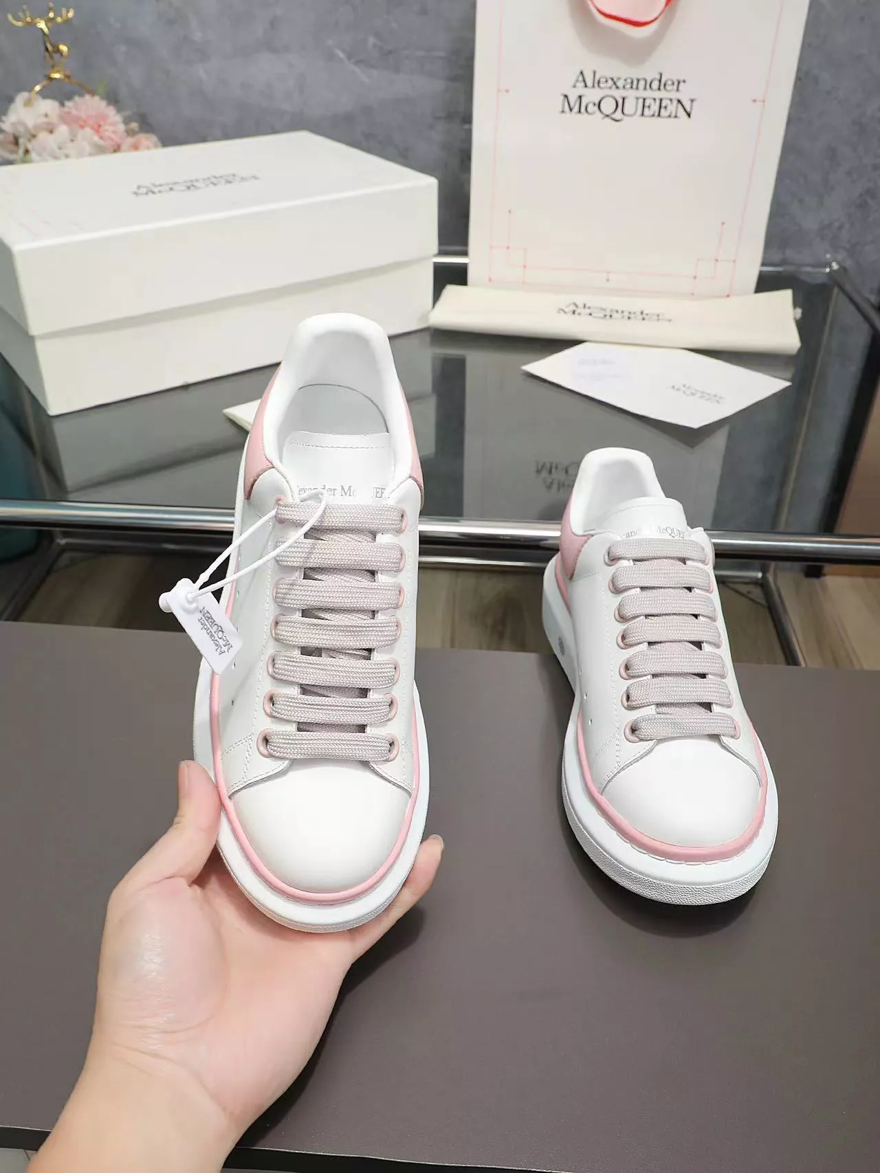 Alexander McQueen Casual Shoes For Women Practical 4933