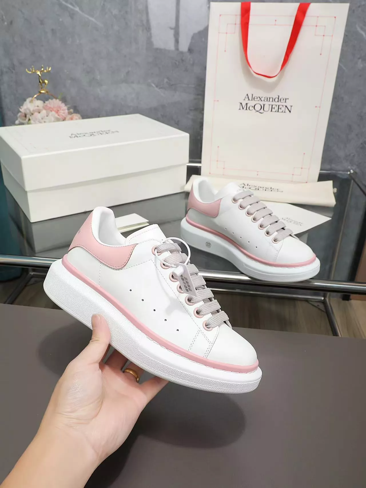 Alexander McQueen Casual Shoes For Women Practical 4933