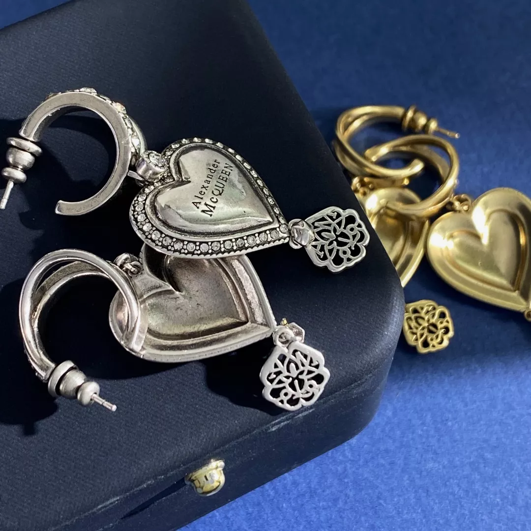 Alexander McQueen Earrings For Women Bold 3479