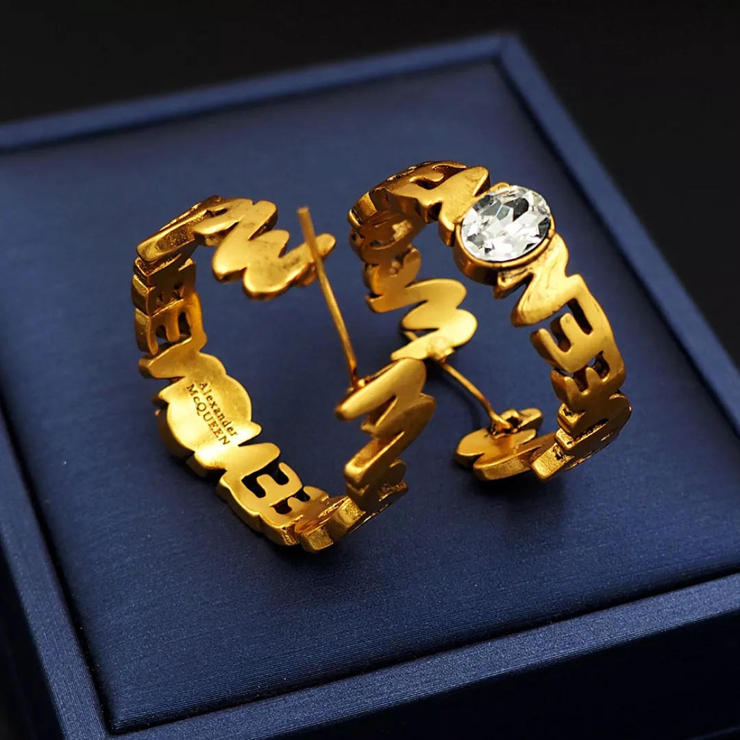 Alexander McQueen Earrings For Women Bright 6299