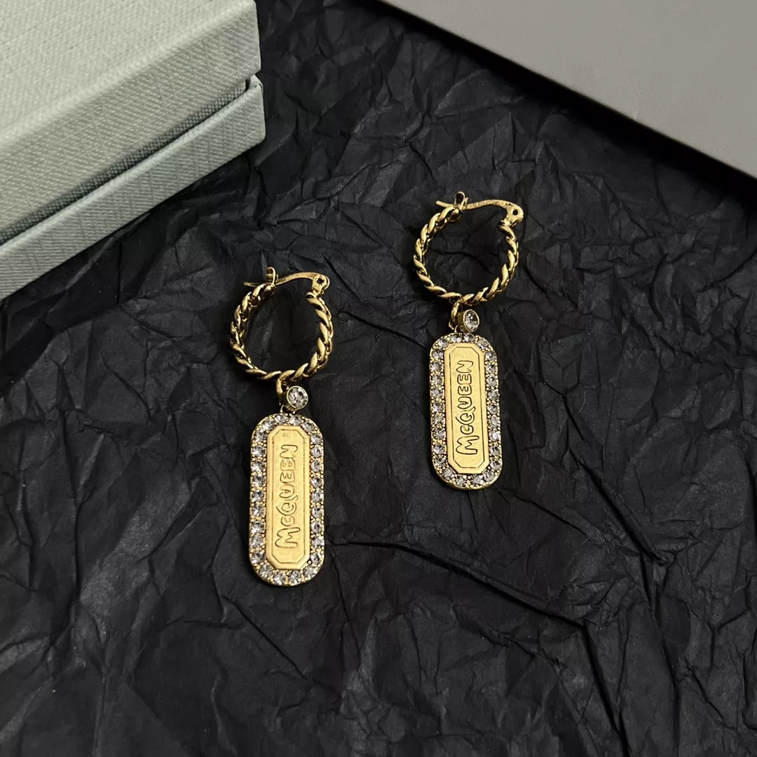 Alexander McQueen Earrings For Women Durable 4923