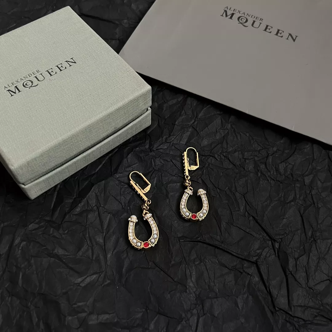 Alexander McQueen Earrings For Women Versatile 5812