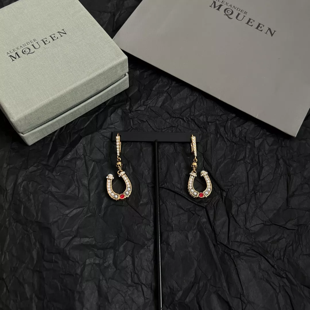 Alexander McQueen Earrings For Women Versatile 5812