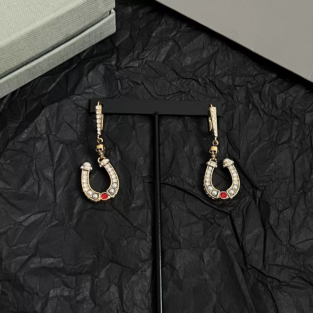 Alexander McQueen Earrings For Women Versatile 5812