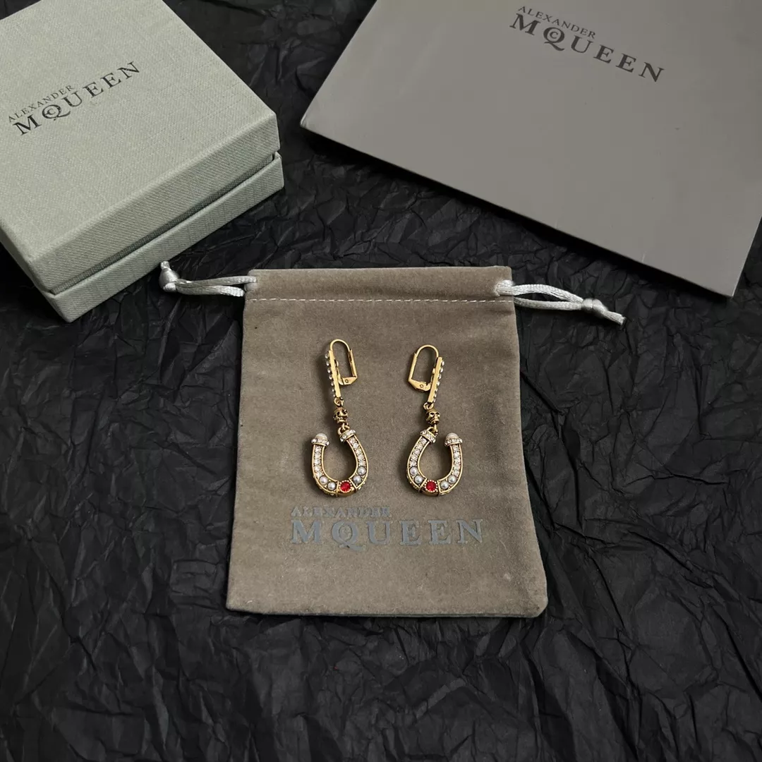 Alexander McQueen Earrings For Women Versatile 5812