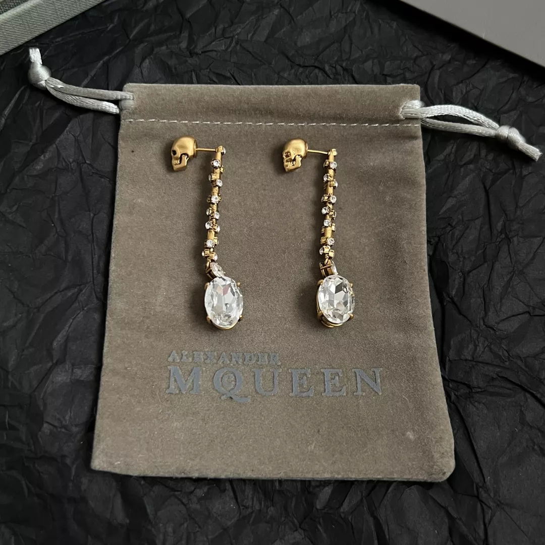 Alexander McQueen Earrings For Women Versatile 9924