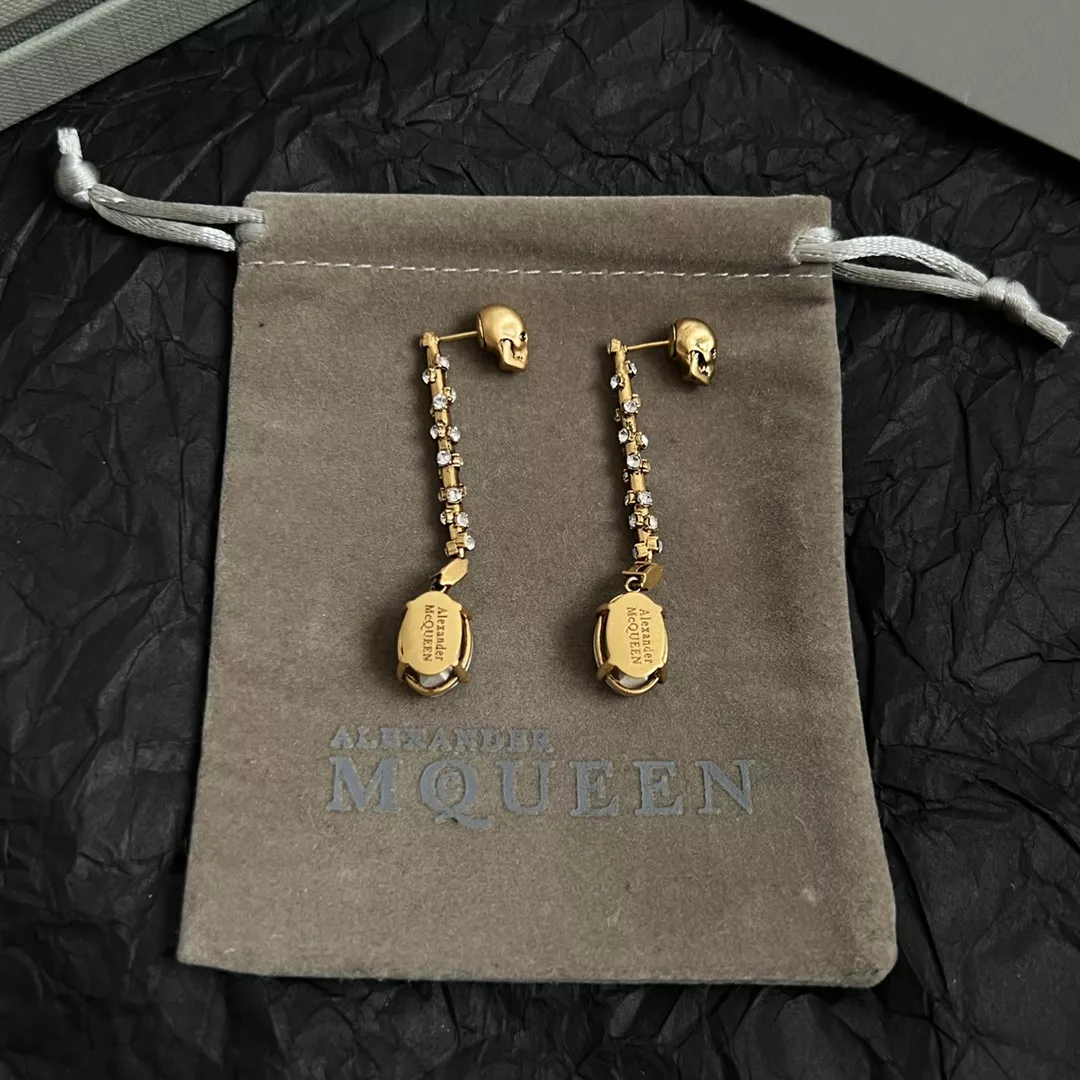 Alexander McQueen Earrings For Women Versatile 9924