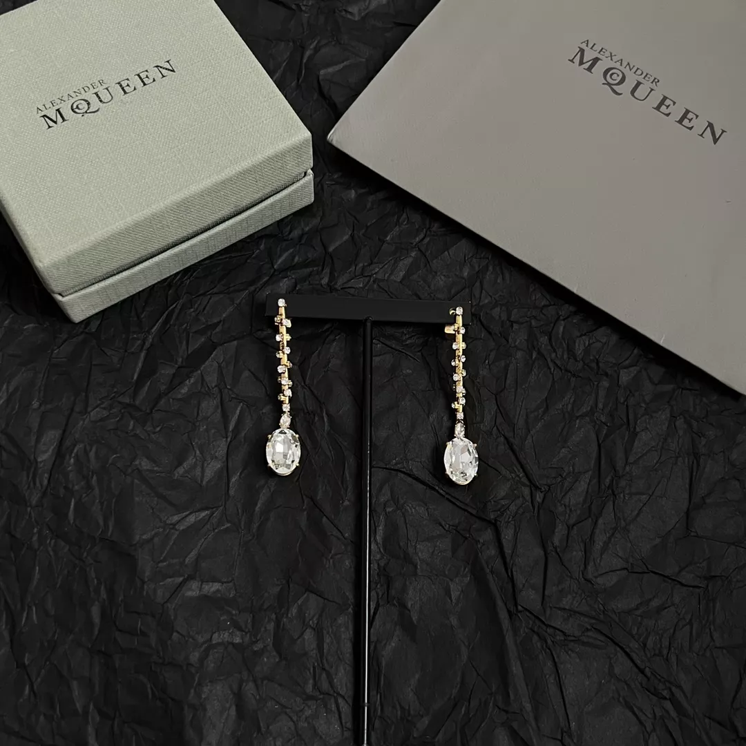Alexander McQueen Earrings For Women Versatile 9924