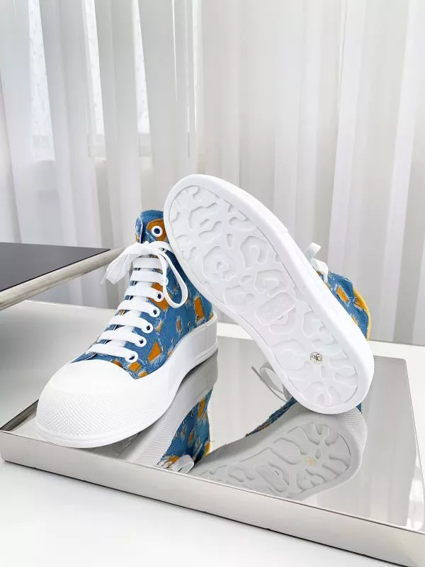 Alexander McQueen High Tops Shoes For Men Versatile 7002