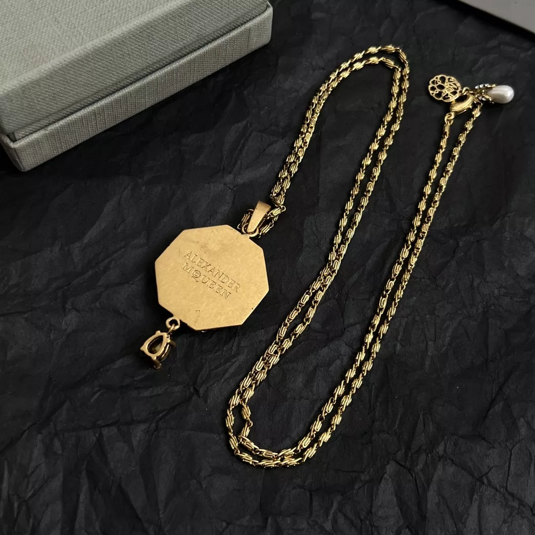 Alexander McQueen Necklaces Affordable 7098