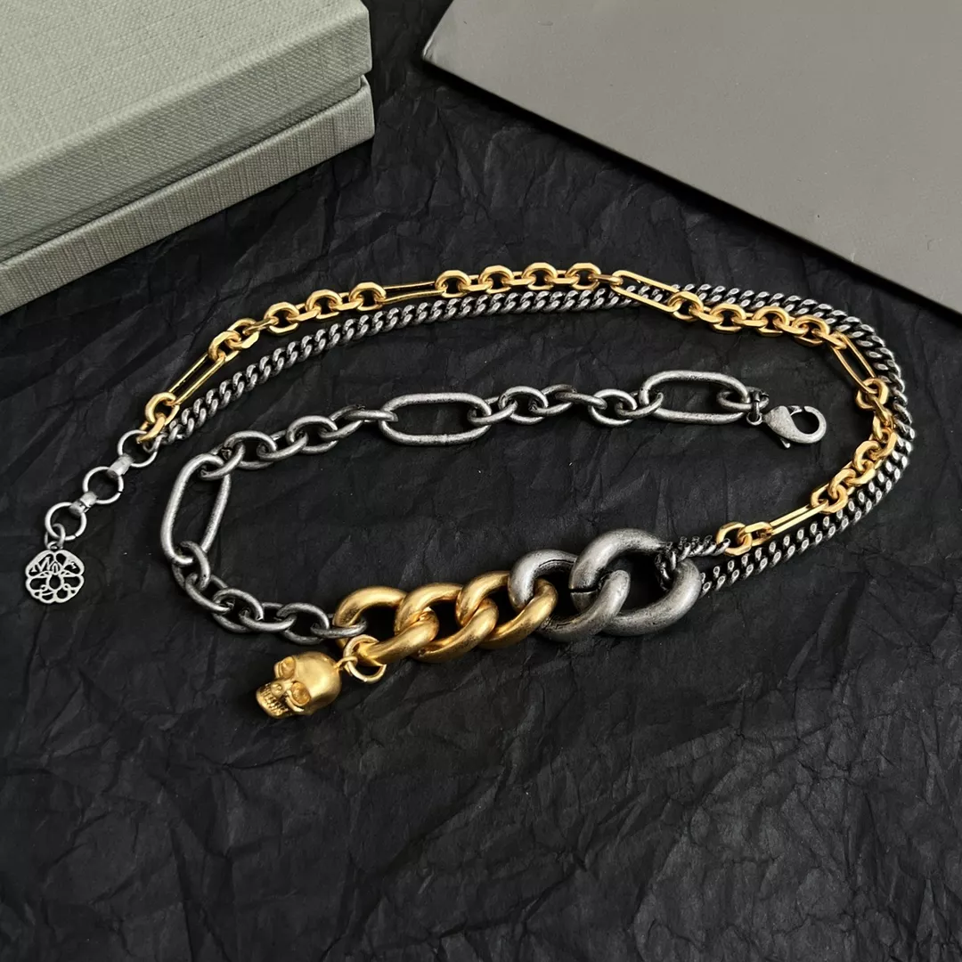 Alexander McQueen Necklaces Durable 6793