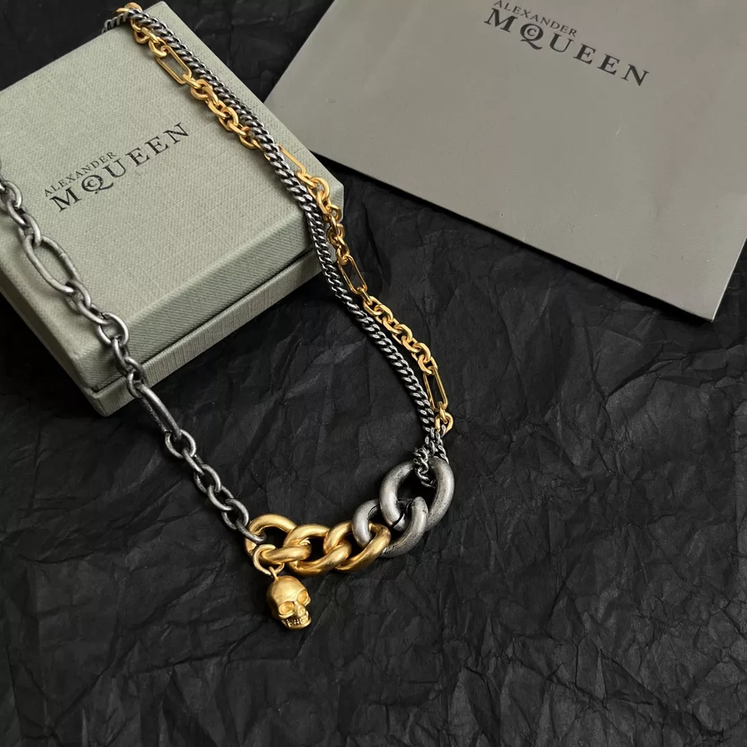 Alexander McQueen Necklaces Durable 6793