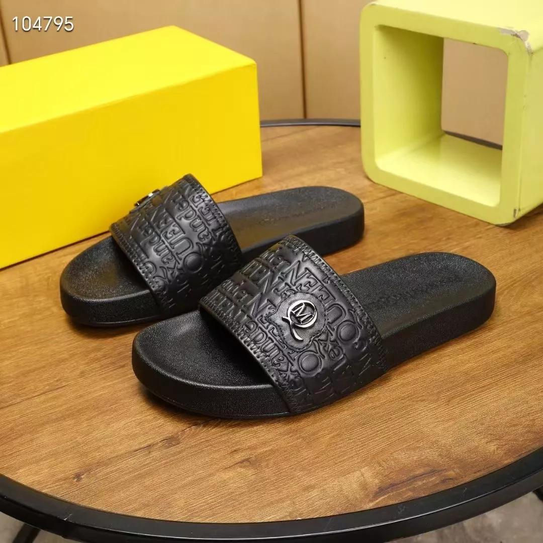 Alexander McQueen Slippers For Men Breathable 7768