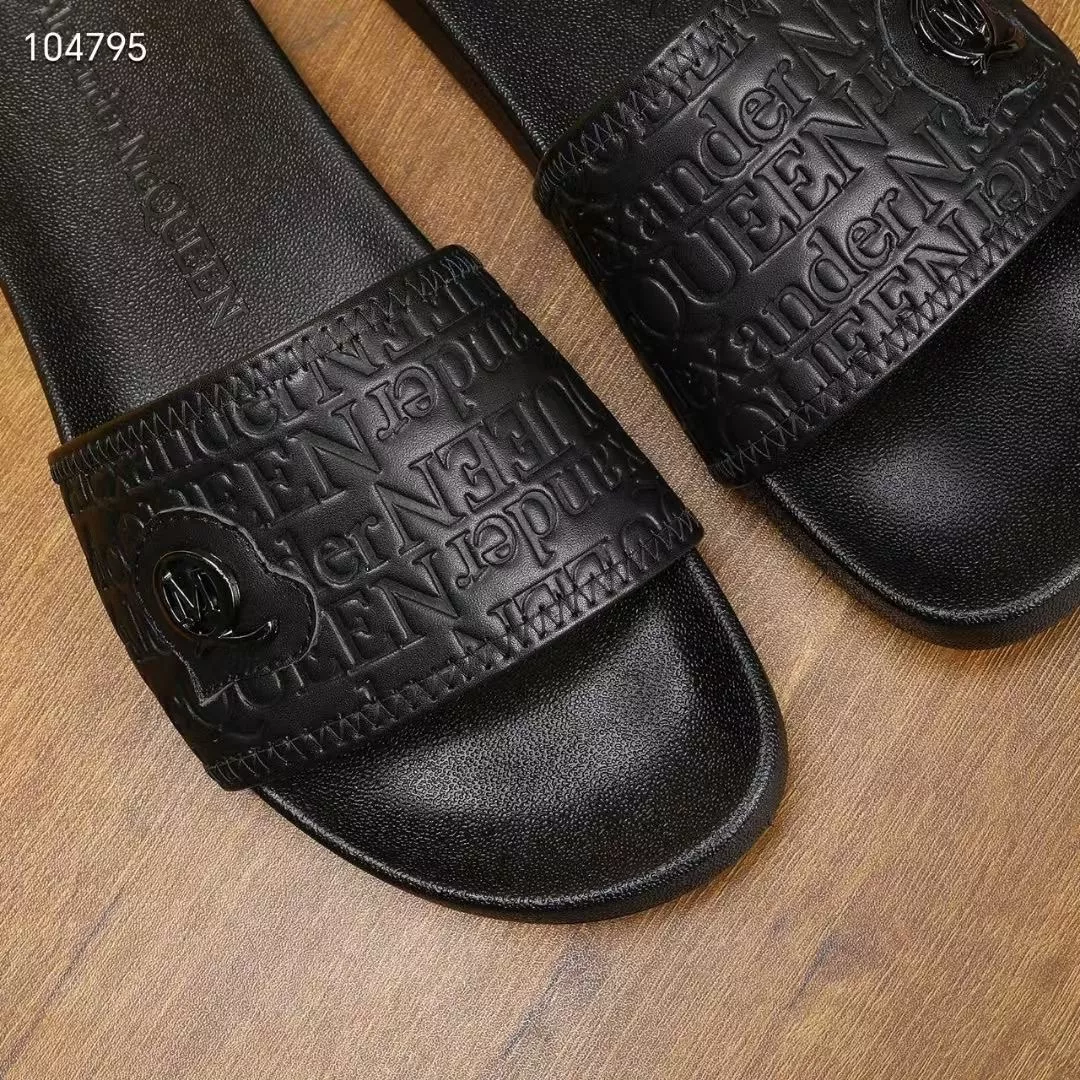 Alexander McQueen Slippers For Men Breathable 7768
