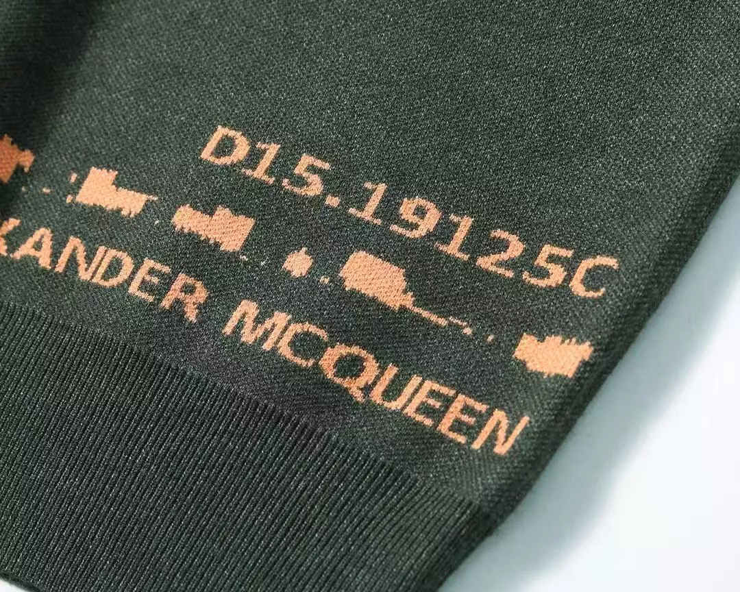 Alexander McQueen Sweaters Long Sleeved For Men Cozy 1897