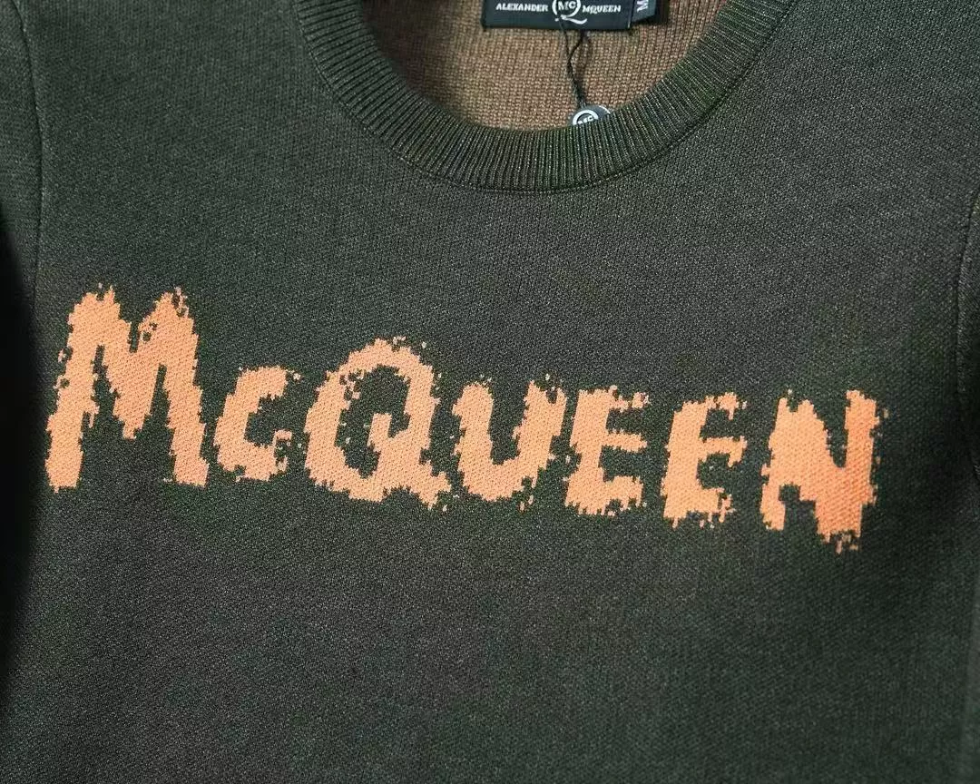 Alexander McQueen Sweaters Long Sleeved For Men Cozy 1897