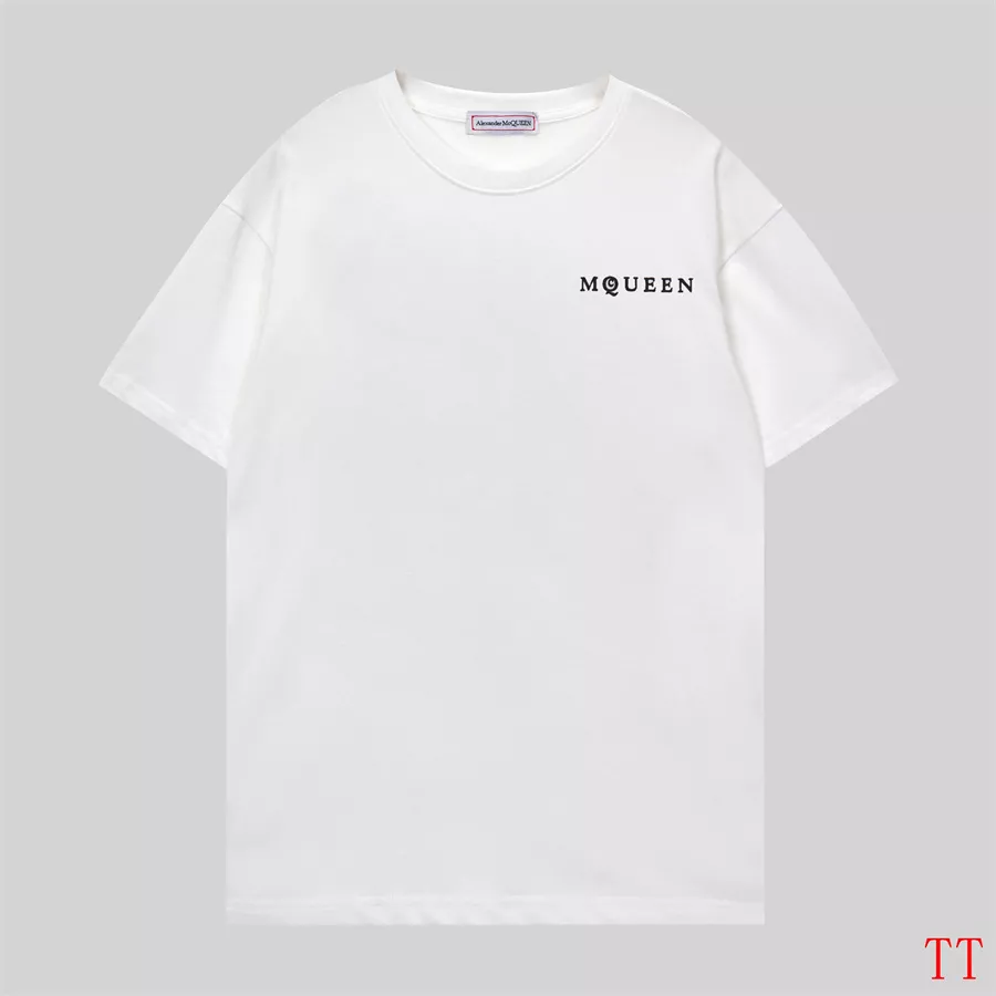 Alexander McQueen T-shirts Short Sleeved For Unisex Breathable 3149